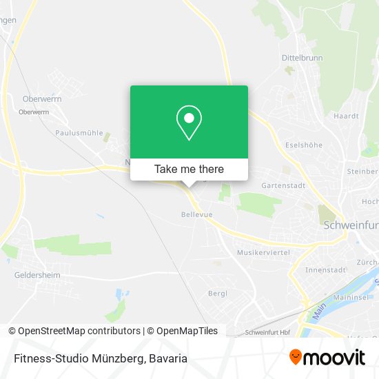 Fitness-Studio Münzberg map