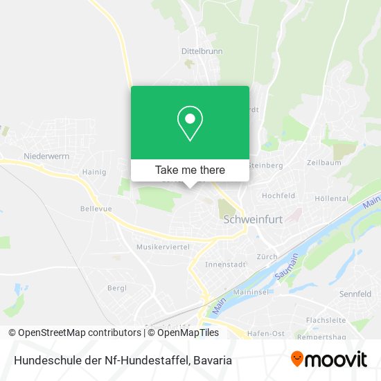 Карта Hundeschule der Nf-Hundestaffel