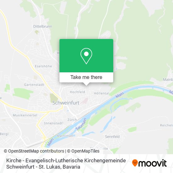 Kirche - Evangelisch-Lutherische Kirchengemeinde Schweinfurt - St. Lukas map