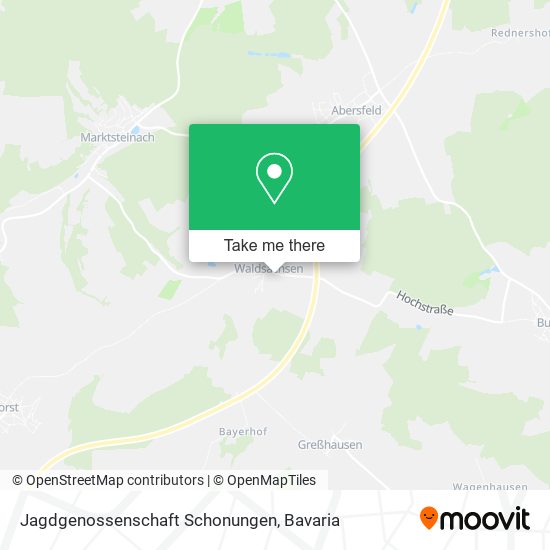 Jagdgenossenschaft Schonungen map