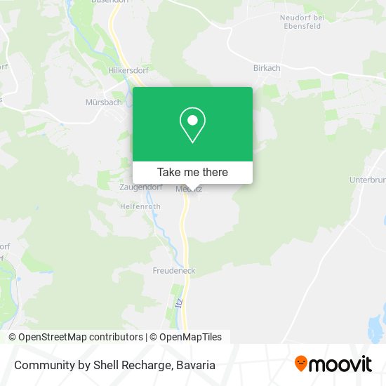 Community by Shell Recharge map