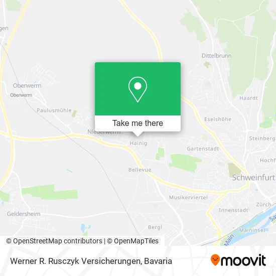 Карта Werner R. Rusczyk Versicherungen