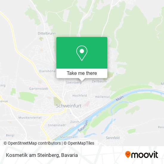 Kosmetik am Steinberg map