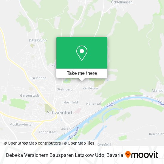 Debeka Versichern Bausparen Latzkow Udo map