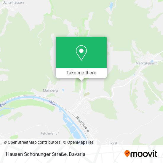 Hausen Schonunger Straße map