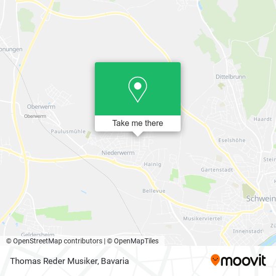 Thomas Reder Musiker map