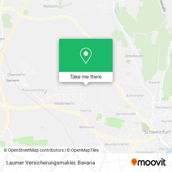 Laumer Versicherungsmakler map