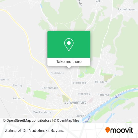 Zahnarzt Dr. Nadolinski map