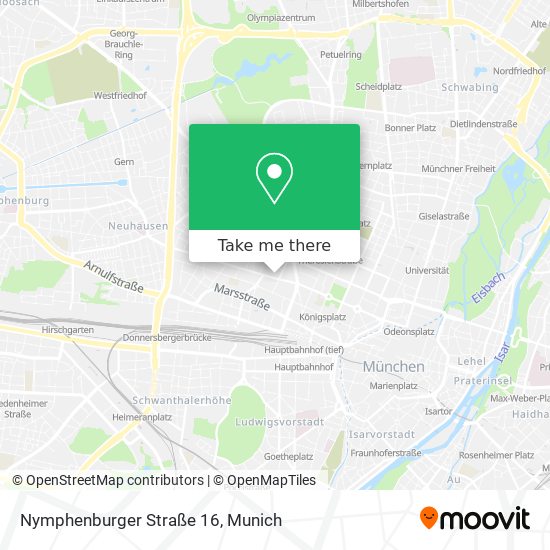 Nymphenburger Straße 16 map