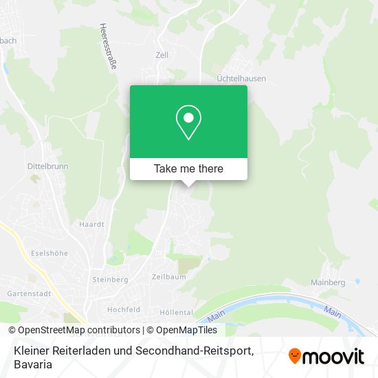 Kleiner Reiterladen und Secondhand-Reitsport map