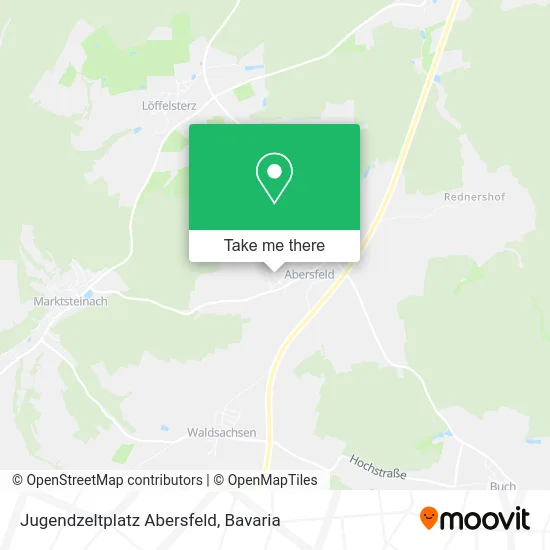 Карта Jugendzeltplatz Abersfeld