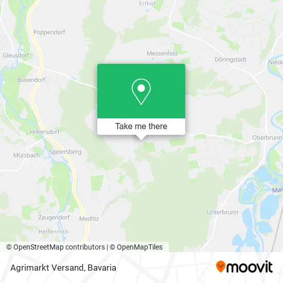 Карта Agrimarkt Versand