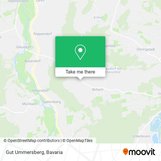 Gut Ummersberg map