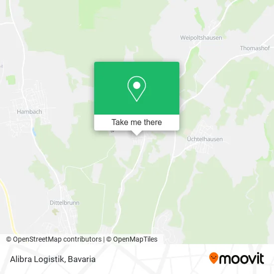 Карта Alibra Logistik