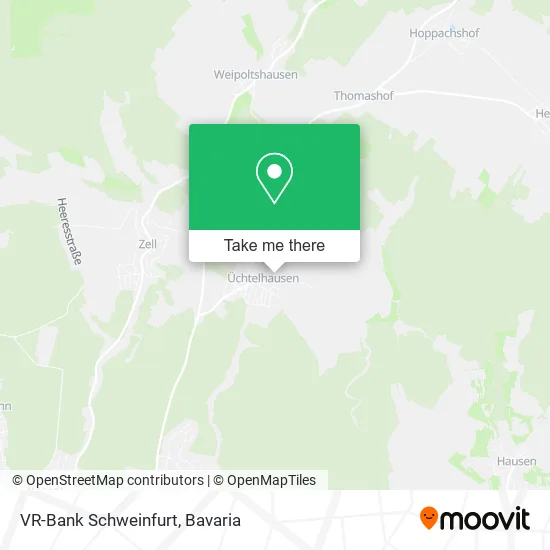 Карта VR-Bank Schweinfurt