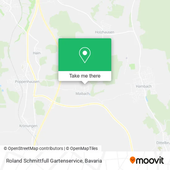 Roland Schmittfull Gartenservice map