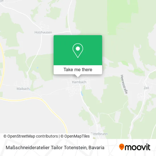 Карта Maßschneideratelier Tailor Totenstein