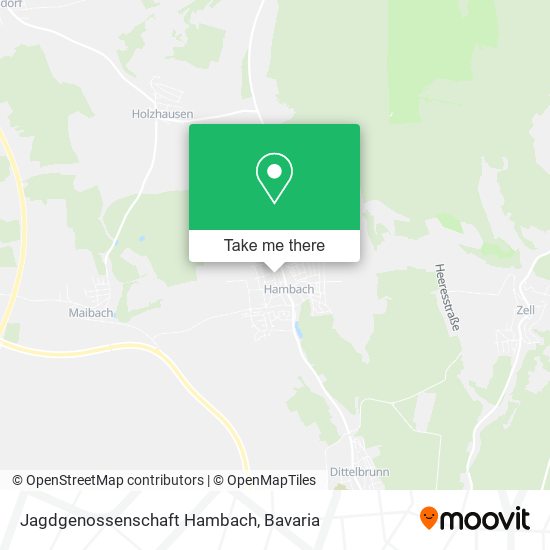 Jagdgenossenschaft Hambach map