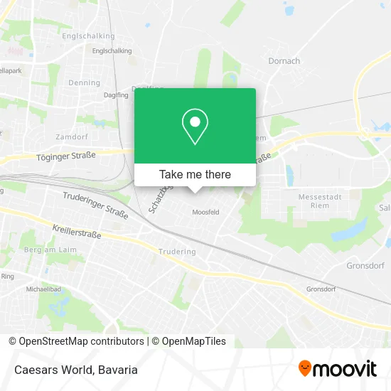 Карта Caesars World