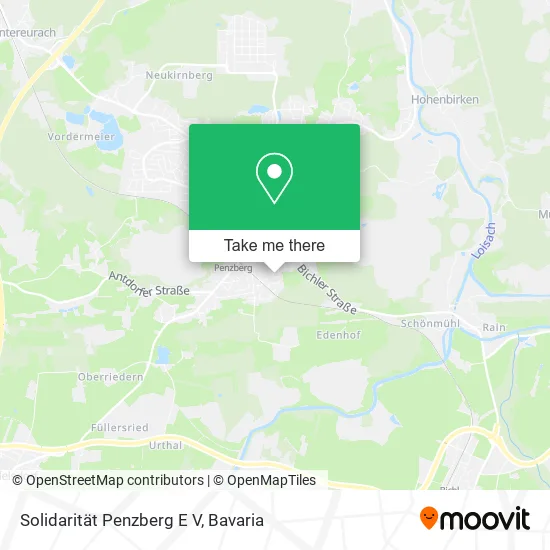 Карта Solidarität Penzberg E V