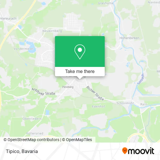 Карта Tipico