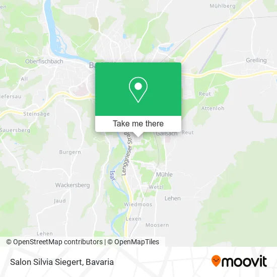 Карта Salon Silvia Siegert