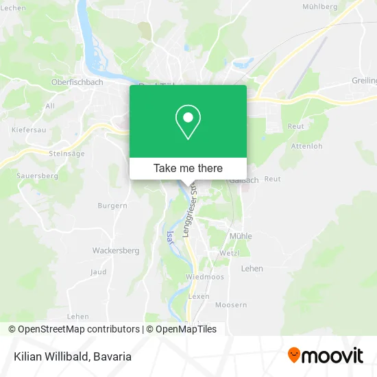 Карта Kilian Willibald