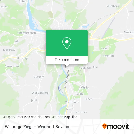 Карта Walburga Ziegler-Weinzierl