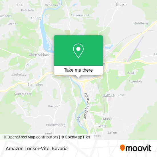 Карта Amazon Locker-Vito