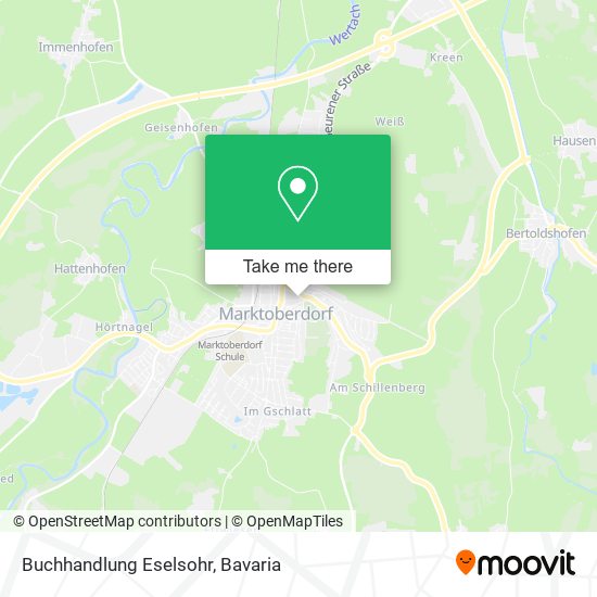 Buchhandlung Eselsohr map