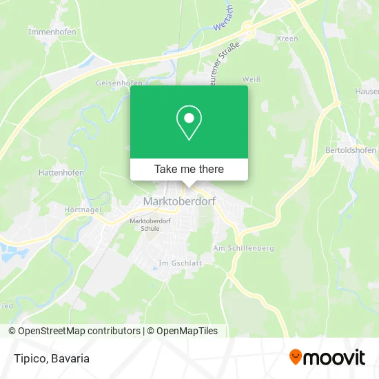 Карта Tipico