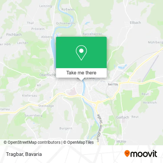 Карта Tragbar