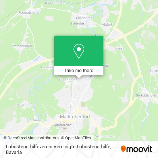 Lohnsteuerhilfeverein Vereinigte Lohnsteuerhilfe map