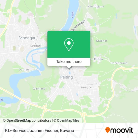 Kfz-Service Joachim Fischer map
