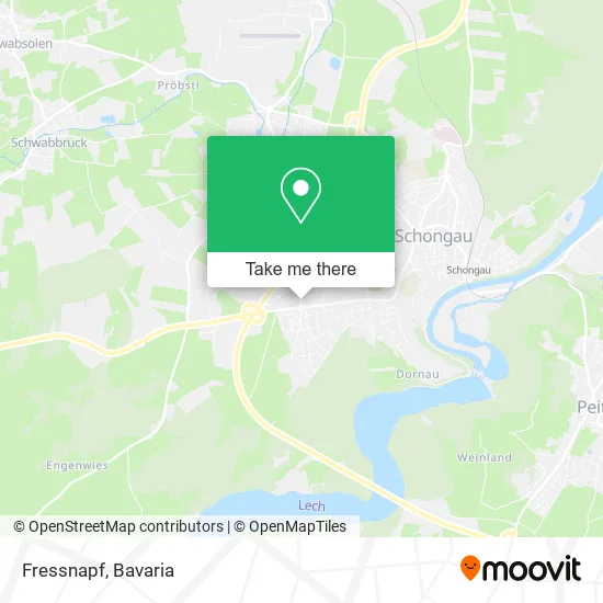 Карта Fressnapf