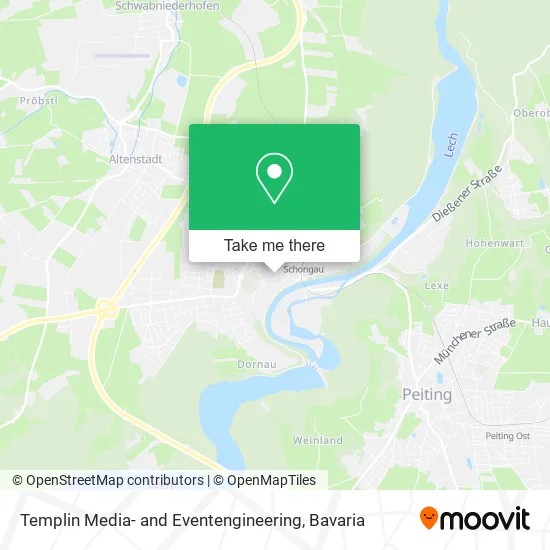 Карта Templin Media- and Eventengineering