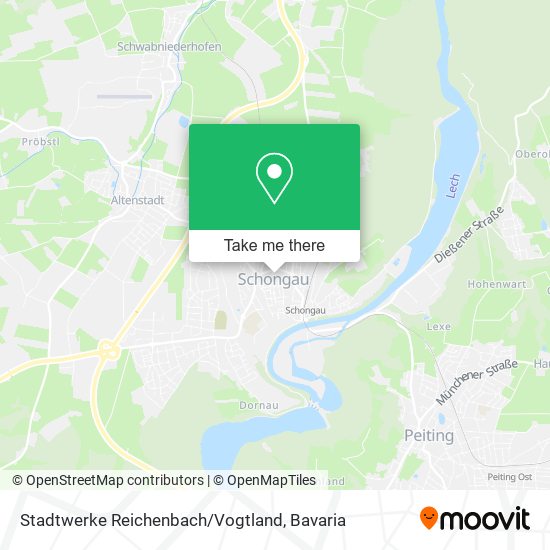 Stadtwerke Reichenbach / Vogtland map