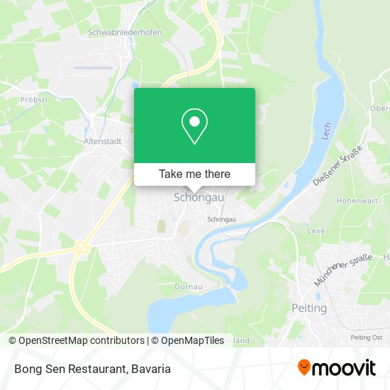 Bong Sen Restaurant map