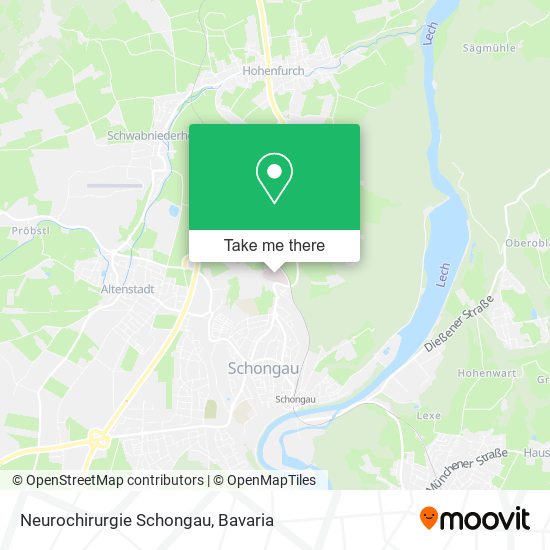 Neurochirurgie Schongau map
