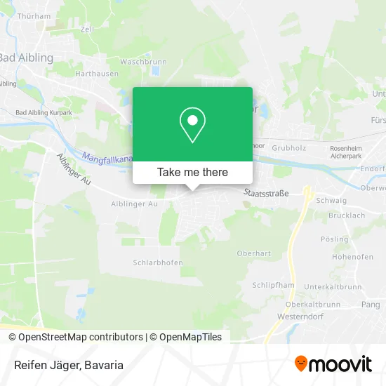 Карта Reifen Jäger