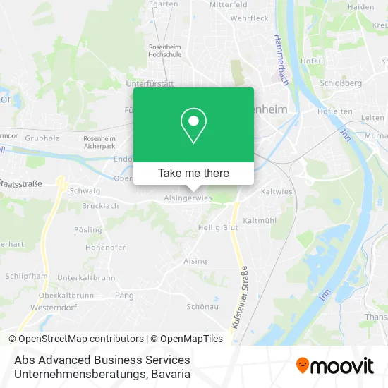 Карта Abs Advanced Business Services Unternehmensberatungs