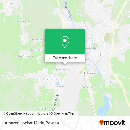 Карта Amazon Locker-Marle