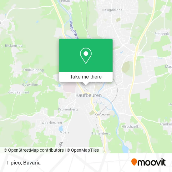 Карта Tipico