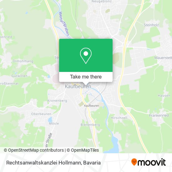 Rechtsanwaltskanzlei Hollmann map