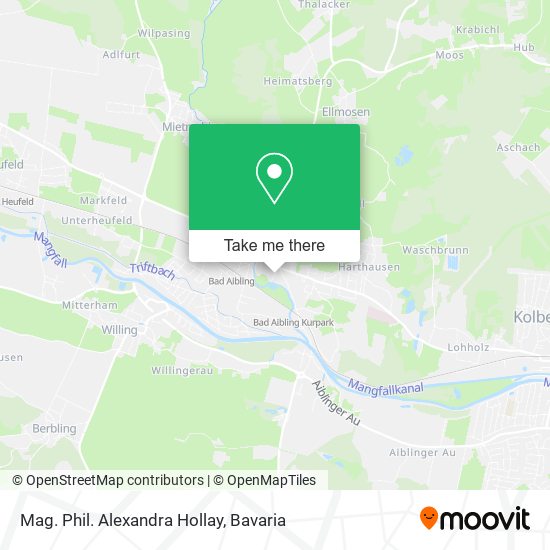 Mag. Phil. Alexandra Hollay map