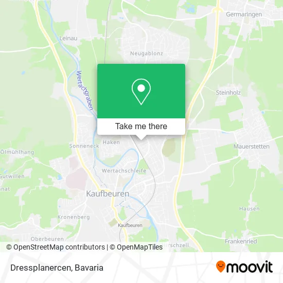 Карта Dressplanercen