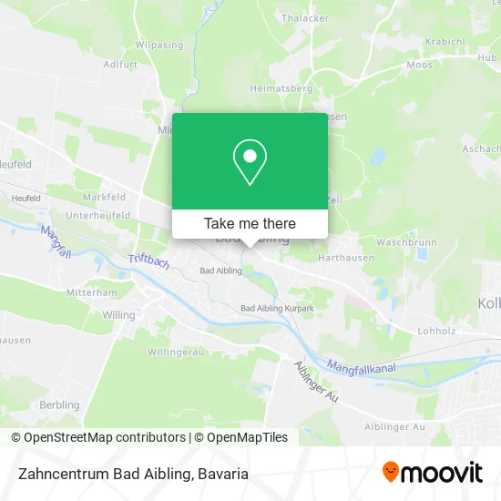 Карта Zahncentrum Bad Aibling
