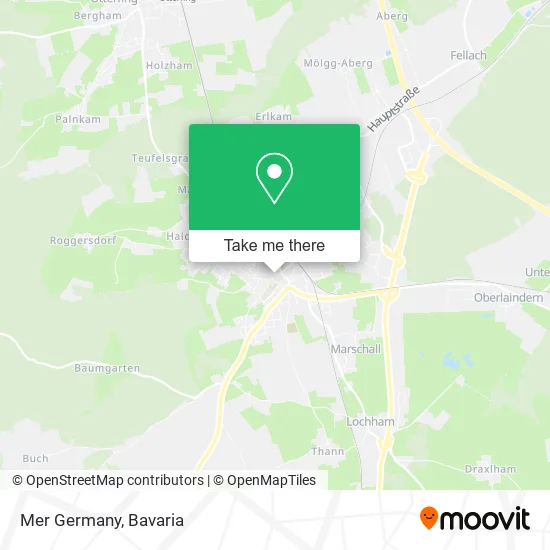 Карта Mer Germany