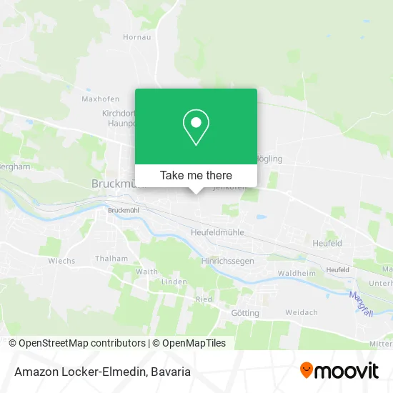 Карта Amazon Locker-Elmedin