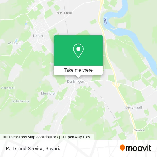 Карта Parts and Service